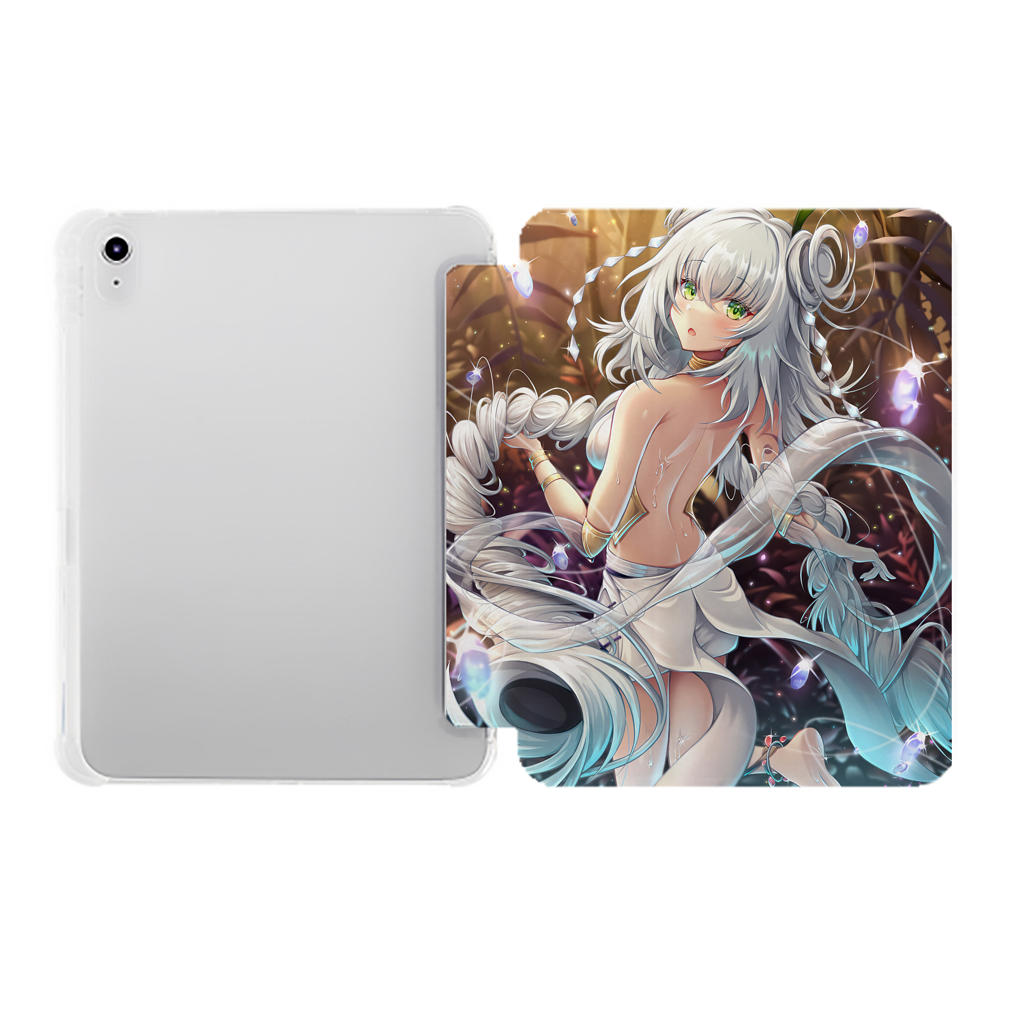 （画像用） 遊☆戯☆王 Yu-Gi-Oh! IPad ケース ペン収納付き 三つ折りスタンド PUレザー×シリコン 対応機種9.5/10.5/10.9インチ